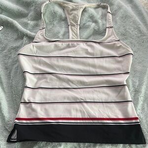 Nautica Striped Tank Top/Swim Tank